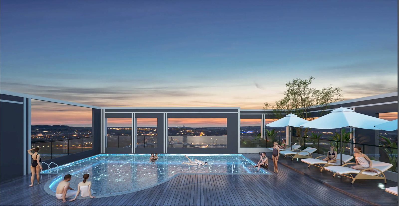 imgi_26_Pool Gemland Residence Apartments in Westlands, Nairobi | Luxury 1 & 2 Bedroom Apartments For Sale